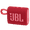 Red, variant on Restored JBL Go 3, Portable Waterproof Speaker