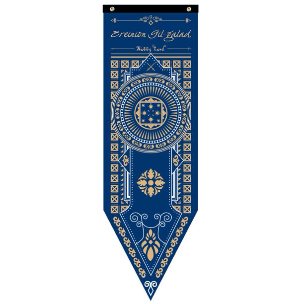 Home Decor Mordor Dark Tower LORs flags White Tree of Gondor Silmarillion Turin Gil-galad Flag decoration valance32 x 100cm Gao Jinjia LED