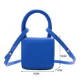 thumbnail image 3 of Bolsa bandolera de cuero PU para mujer de hombro de viaje informal con solapa de color sólido Ndcxsfigh Para Estrenar, 3 of 8