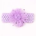 thumbnail image 2 of Elegant Lace Flower Hairbands for Toddler Baby Girls and Boys Soft Elastic Headwear Accessories,Color:Purple, 2 of 3