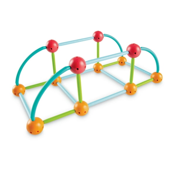 Learning Resources STEM Explorers Geomakers - 58 piezas, edades 5+ juguetes STEM para niños, juguetes de aprendizaje para niños de jardín de infantes, formas para niños