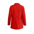thumbnail image 5 of IROINNID Blazer Jacket for Women Work Blazer Loose Suit Solid Front Open Long Sleeve Business Office Daily Causal Jacket,Red, 5 of 7
