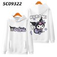 thumbnail image 1 of Sanrio Kuromi-Sudadera con capucha para niña, Tops finos de estilo Harajuku, ropa informal coreana, Otoño, 2023, 1 of 4
