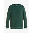 thumbnail image 5 of No Boundaries Ribbed Crewneck Sweater with Long Sleeves, Men's, 5 of 5