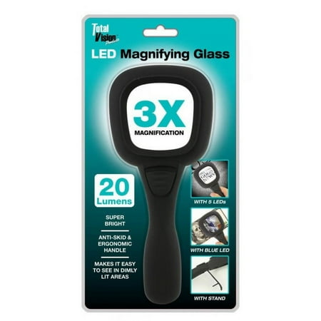 HANDHELD LED MAGNIFYING GLASS