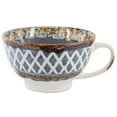thumbnail image 2 of Meritage Otis 6 Piece 27 Ounce Stoneware Soup Bowl with Handle Set in Gray, 2 of 5
