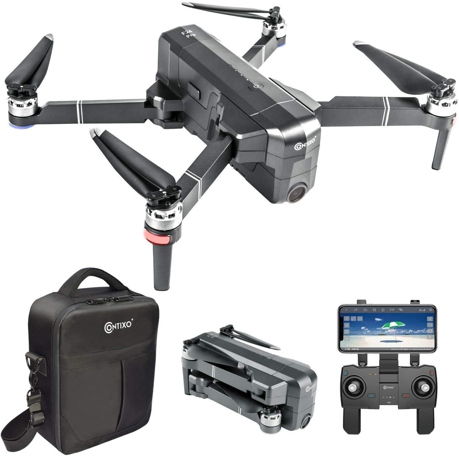 Vivitar VTI 360 Skyview Wi-Fi HD Drone with GPS and 16 Mega