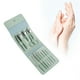 thumbnail image 4 of 12 Unids / set Set de Manicura profesion de Precisión para Hombres Mujeres Kit de Cortaúñas Kit de Aseo atención de Uñas Herramientas de , Verde, 4 of 9