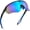 Rubberized Black | Blue Mirror, variant on Xagger Sport Shield Sunglasses for Men Women Cycling Running Baseball UV400 Sun Glasses Wrap Around TR90 Frame