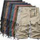 thumbnail image 2 of Pantalones cortos cargo multibolsillos de talla europea para hombre, talla 40, 2 of 5