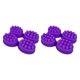 thumbnail image 1 of Yuarrent Ellipse Silicone Massage Soap Mold 4 Making Cavities 3D Nonstick Soaps Tipo 1 2piezas, 1 of 1