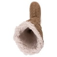 thumbnail image 2 of Muk Luks Women's Lilyana Faux Fur Lined Side Button Knit Boots, 2 of 6