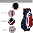 thumbnail image 4 of Ask Echo Lightweight Golf Stand Bag with 14 Way Full Length Dividers,9 Pockets, External Putter Tube with Rain Cover, 4 of 5