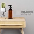 thumbnail image 3 of 4PCS Dark Brown Pump Bottle, Shampoo Bottles With Pump For Shampoo Conditioner, Shampoo Lotion Body Wash 500ml, 3 of 5