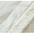thumbnail image 6 of Lush Decor Lotti Boucle Duvet Cover 3 Piece Set King Soft White - White Duvet Cover- Textured Cozy Bedding Set - Modern Minimalist Decor, 6 of 11