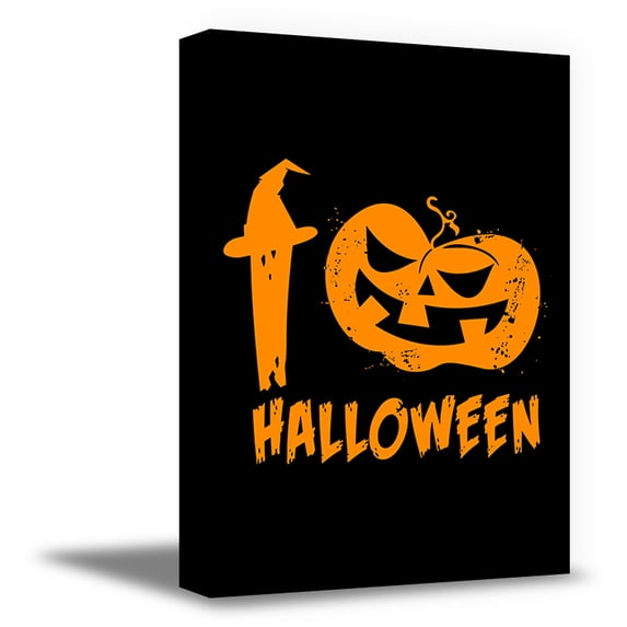 Awkward Styles Halloween Canvas Wall Art Scary Pumpkin Home Decor Prints