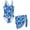 Bone Paw Heart Pattern Blue, variant on Swimsuits for Teen Girls One Piece Bathing Suit See-Through Coverups Cut Out Back Beachwear for Surfing Water Park, Size 11-12, Rabbit Carrot Print Blue