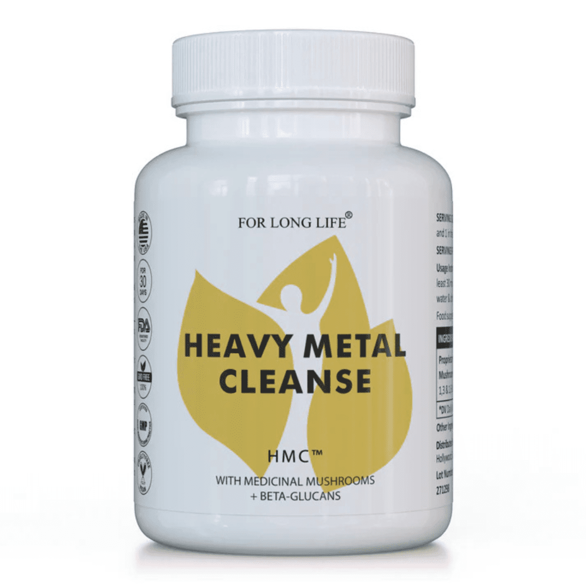 For Long Life - Heavy Metal Cleanser - Clean Toxins and Heavy Metals from your Body, Dietary Supplement 30g