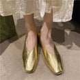 thumbnail image 4 of AUDeals Women's Dress Shoes, Faux Leather Loafers with Pointed Toe and Low Wedge Comfort for Work and Formal Wear, 4 of 6