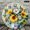 12x12in, variant on GONGXIFACAI Sunflower Bouquet Decor Gift, Battery Operated (AA Not Included) Silent Mechanical Movement, Lobby Corridor Dining Room Bedroom Office Classroom