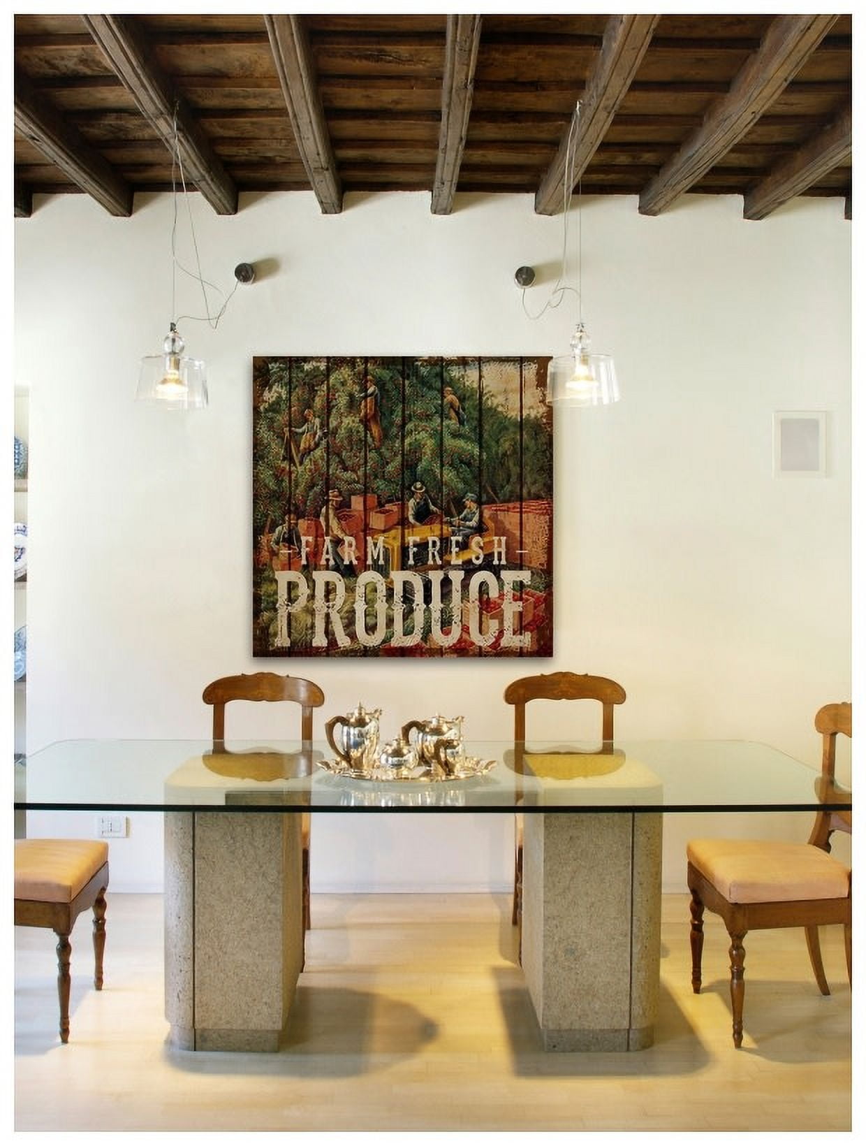 Marmont Hill "Franklin Farmers Market" Painting Print on Canvas