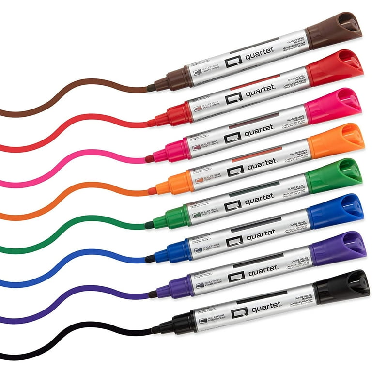  Crtiin 300 Pack Dry Erase Markers Liquid Dry Erase Eraser Dry  Easel Erase Markers Dry Erase Pens Color White Board Marker for Writing on  Dry erase Whiteboard Mirror Glass in