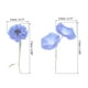 thumbnail image 2 of Calcomanías de Vinilo Transparentes de Flores, Calcomanías de Flores Claras de PET para Álbum de Recortes, 80 Hojas en Azul y Verde, 2 of 6