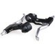 thumbnail image 2 of Bicycle Brake Handle Brake Lever Universal Aluminum Alloy Mountain Road Bike Brake Leverblack Sliver Color1pair, 2 of 5