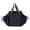 Black, variant on HUISZJ Diaper Bag Tote, Nylon Large Capacity Diaper Bag, Multifunctional Reusable Backpack for Work Travel Outdoor (Black)