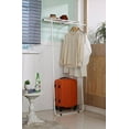 thumbnail image 1 of idee free standing leaning multi-functional coat and shoe rack, space-saving garment organizer, edlr142w, 1 of 3
