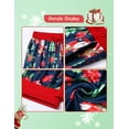 thumbnail image 5 of Mens Christmas Pajamas Pants Soft Pjs Bottom Holiday Pajama Pants With Pockets Sleep Lounge Pants X-Large, 5 of 12