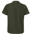 thumbnail image 3 of Bcfgryg Mens Long Sleeve Medieval Halloween Tunic Vintage Shirts Medieval Lace Up Shirt Blouse Tops Medieval Tunic Slim Fit Dress Shirts Men Green, 3 of 5