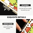 thumbnail image 4 of Hot Dogs Dragons Ring Binder Notebook Journey Note Diary College Ruled Spiral Notebook Study Loose Leaf Paper A5 60 Pages, 4 of 8