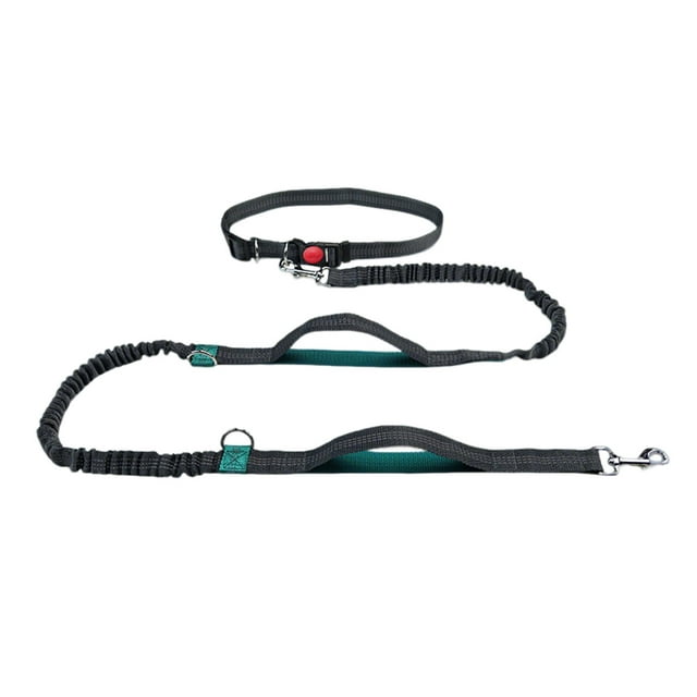 BKER Pet Leash Outdoor Running Reflective Double Extendable Dog Leash Dog Chain Leash Pet Supplies