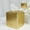 Brass, variant on 2Pcs Tissue Box Cover, Square PU Leather Tissue Holder, Decorative Facial Tissue Cube Paper Organizer Dispenser for Bathroom, Night Stands, Desk, 5X5X5inch