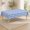 Blue Gingham Checkered, variant on Happy Easter Disposable Table Cover - White & Sky Blue Bunny & Egg Design, 54" x 96" (12 Pack) - Easter Party & Brunch Tablecloths