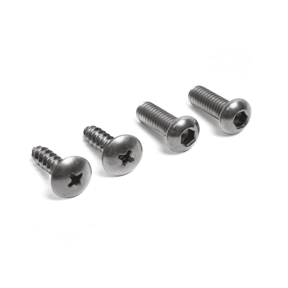 HPP Stainless Steel License plate Screws Compatible with Volkswagen Models