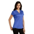 thumbnail image 2 of Animal Den Womens Ladies Moisture Wicking Athletic Golf Polo Shirts Tops & Tees (Royal, XX-Large), 2 of 6