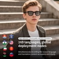 thumbnail image 3 of Gafas inteligentes con traducción AI padom E13-V - Más de 160 idiomas, 3 of 9