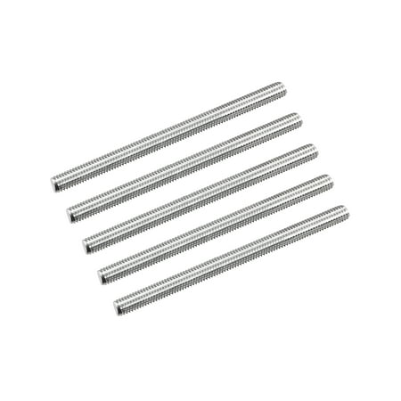 

Uxcell Fully Threaded Rod M5 x 70mm 0.8mm Thread Pitch 304 Stainless Steel Right Hand Threaded Rods Bar Studs 15 Pack