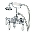 thumbnail image 3 of Water Creation Vintage Classic F6-0017 Wall Mount Tub Faucet with Down Spout, 3 of 5