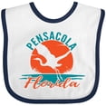 thumbnail image 3 of Inktastic Pensacola Florida Vacation Trip Boys or Girls Baby Bib, 3 of 4