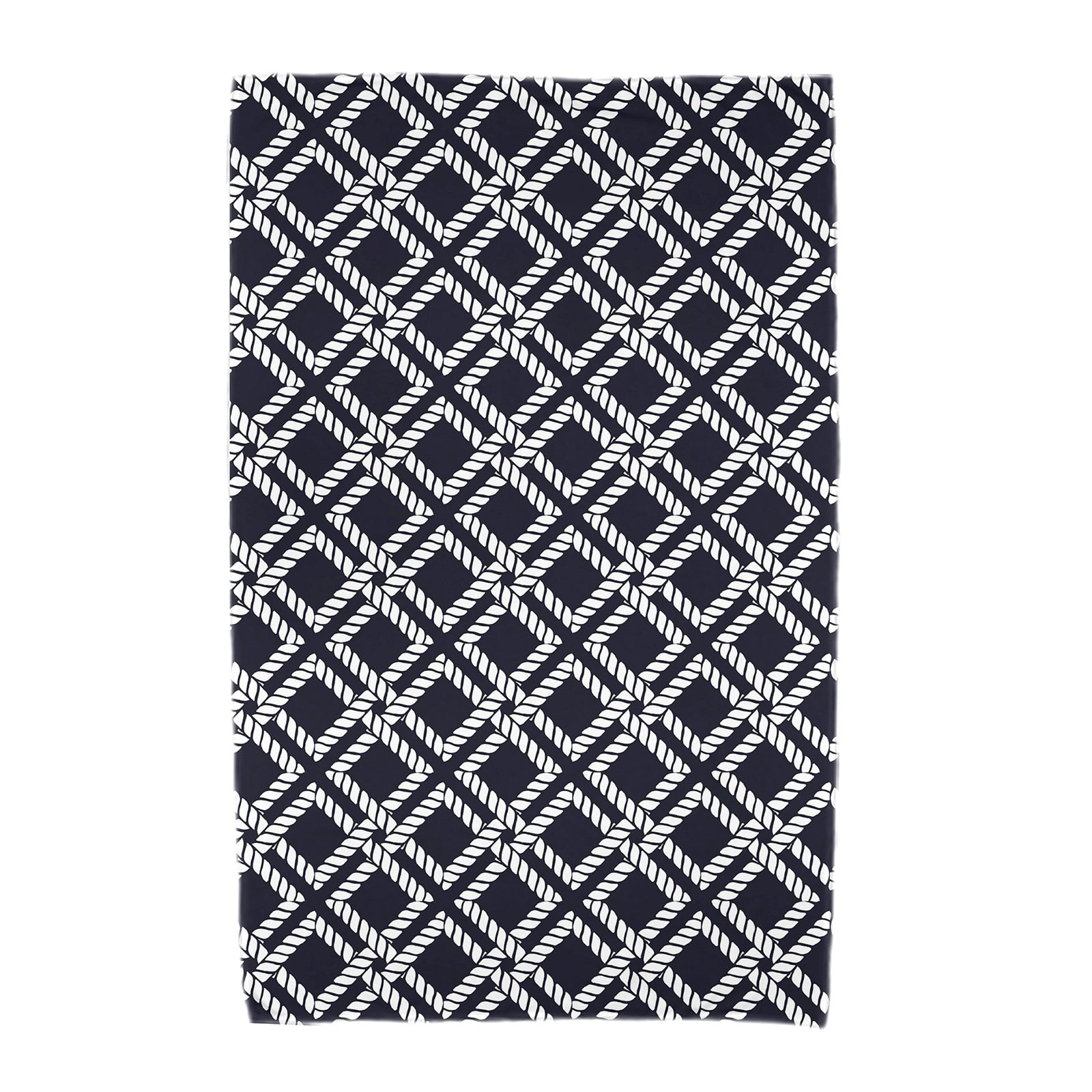 Simply Daisy 30" x 60" Rope Rigging Geometric Print Beach Towel