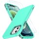 thumbnail image 1 of SPIDERCASE Diseñado para iPhone 12/iPhone 12 Pro, [protección contra caídas de grado militar de 10 pies] [con 2 protectores de pantalla de vidrio templado] Funda protectora para iPhone 12/12 Pro azul, 1 of 4