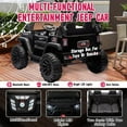 thumbnail image 5 of ThunderBolt 24V Two-Seater Ride on Jeep Car For Kids with 400W Motor, Four-Wheels Suspension, Multimedia, Headlights, Black, 5 of 24