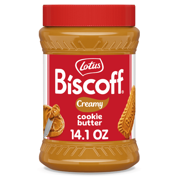 Lotus Biscoff Creamy Cookie Butter, 14.1 oz.