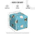 thumbnail image 4 of Yiaed Cat Fish Print Tissue Box Cover, PU Leather Decorative Organizer for Tabletop, Bathroom, Car, Office Creative Decorative, 4 of 7