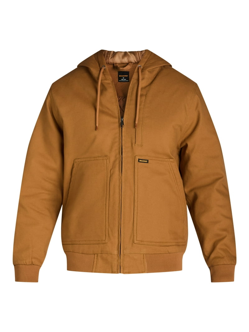 Brahma Men's Insulated Hooded Workwear Jacket, Sizes S-3XL