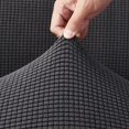 thumbnail image 5 of nipocaio Sofa cover without armrests stretch sofa cover dark grey, 5 of 5