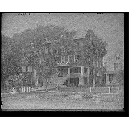 Historic Print, The Hamilton, Daytona, Fla., 16" x 20"